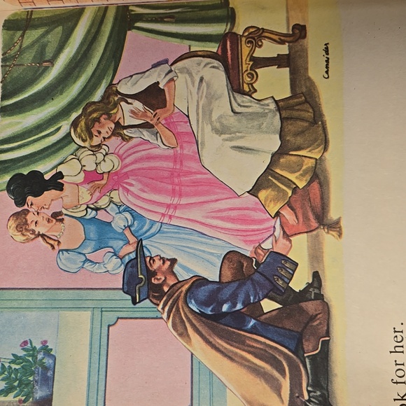 "Cinderella" VERY Vintage Beautiful 1967 Paperback Book Finland Beautiful - Picture 9 of 16